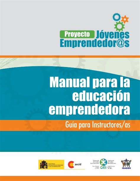 Manual Para La Educación Emprendedora Idie Oei