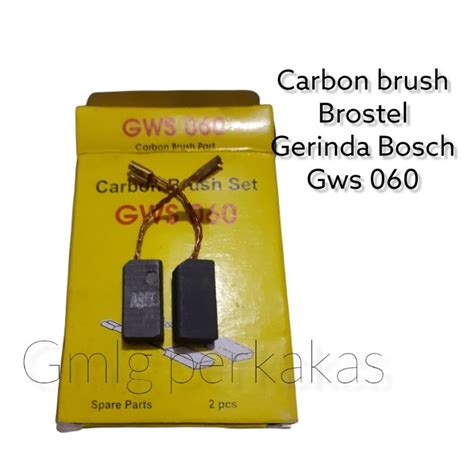 Jual Carbon Brush Brostel Arang Gws Shopee Indonesia