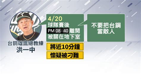 洪一中被關地下室！高市兩波懲處「撤換球場主任、運發局長記小過」