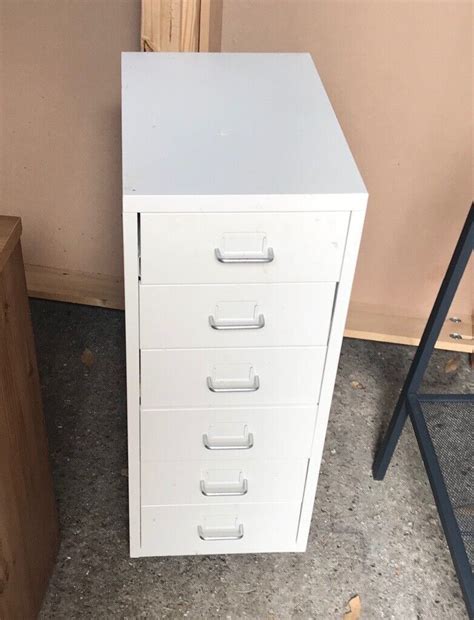 Cream Metal Ikea Filing Cabinet 6 Tier In Huntingdon Cambridgeshire Gumtree