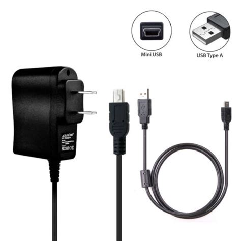 Ac Dc Wall Power Charger Adapter Usb Cord For Garmin Gps Nuvi Lm