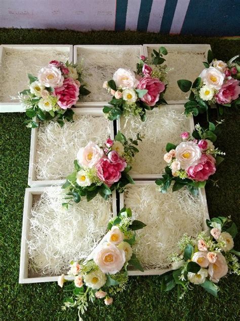 Idea Gubahan Hantaran Pallet Kayu Dulang Hantaran Wedding Gift Boxes