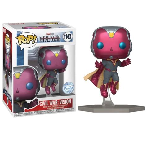 Funko Pop Marvel Civil War Vision