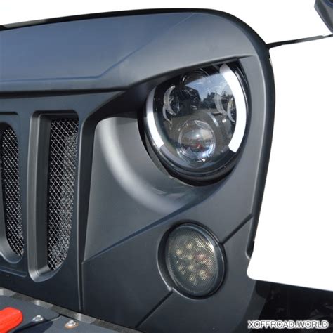 Frontgrill Schwarz Transformers Serie Jeep Wrangler Jk Xojg X