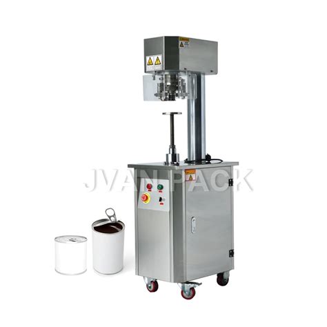 Flv Semi Automatic Beverage Soft Drink Can Seamer Machine Tin Can