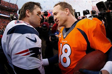 “its Crazy”tom Brady And Peyton Manning Fans Stand In Splits After