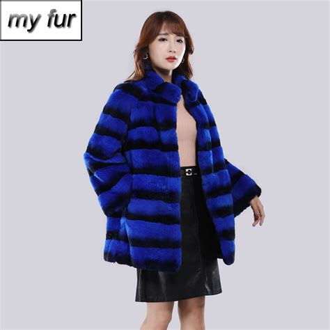 2020 New Long Style Women Real Natural Rex Rabbit Fur Coat High Quality 100 Genuine Real Rex