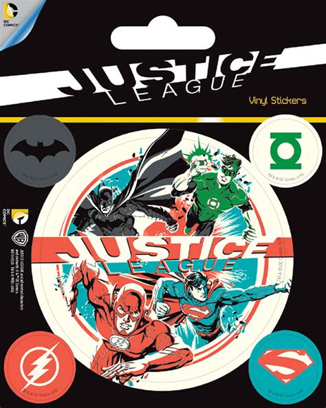 Adesivi DC Comics Justice League Idee Per Regali Originali