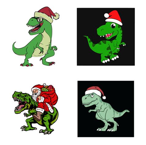 Christmas T Rex Svg Masterbundles