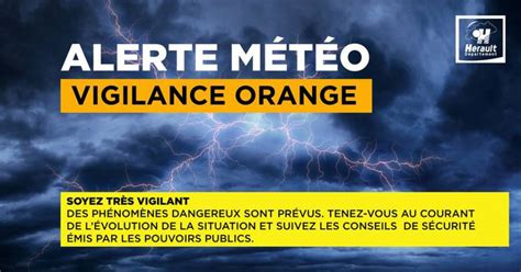 H Rault L H Rault En Vigilance Orange Orages Pluie Inondation Par