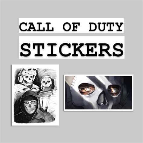 Call of Duty STICKERS - Etsy