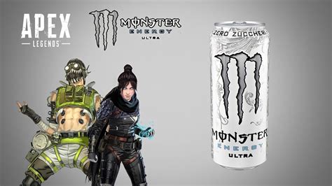 Monster Ultra White Apex Legends Promo 💙🔥 {sku 0521 B 🇮🇹} Youtube