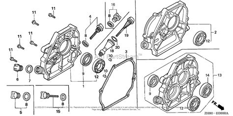 Honda Engines Gx K Lx Engine Jpn Vin Gc To Gc