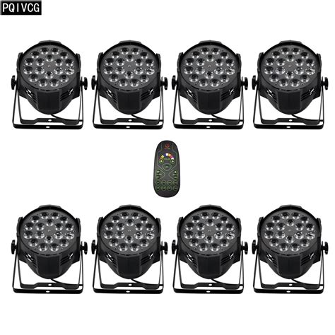 Pcs Remote Led X W Led Par Light Rgbw In Aluminum Par Light