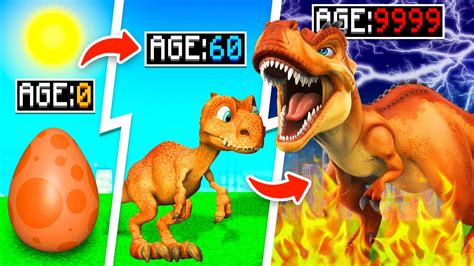 Evolving BABY DINO To GOD DINO In Dinosaur Merger YouTube