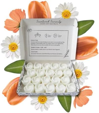 Fresh Linen Wax Melts Strong Scented 20 Pack Luxury Gift Set Wax