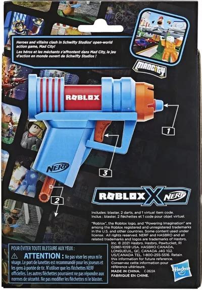 Nerf Roblox Blaster Strucid Boom Strike Hasbro