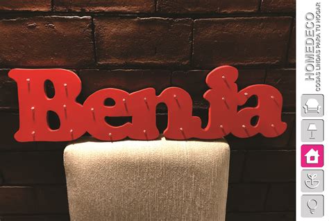 Letras de Madera pintadas con pintura acrílica de color a elegir