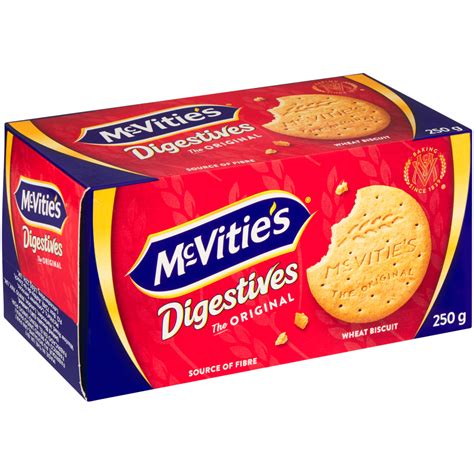 Mcvities Original Digestive Biscuits 250g Biscuits Biscuits