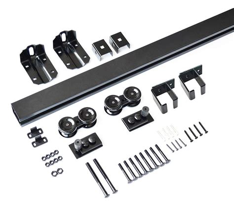 Diyhd Ceiling Mount Black Box Track Sliding Barn Door Hardware Etsy