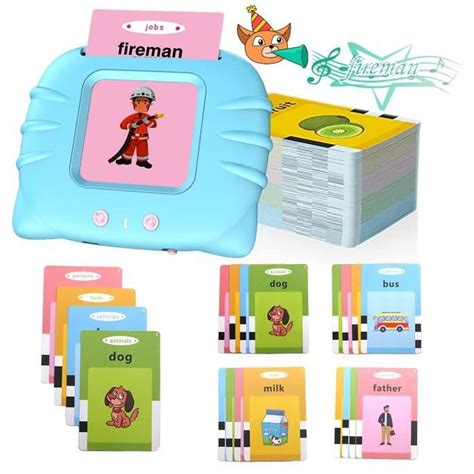 Cartes Flash Parlantes Pour Enfants Feuilles De Mots Jouets