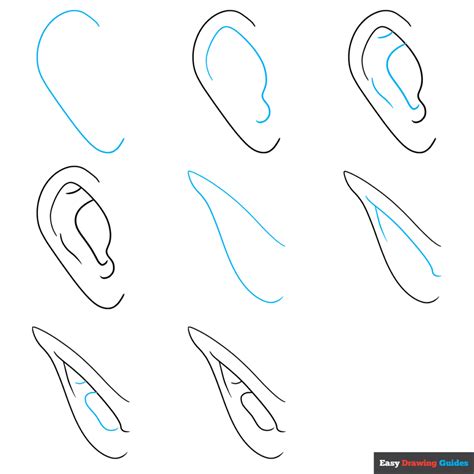 How To Draw Anime Ears Easy Step By Step Tutorial Atelier Yuwaciaojp