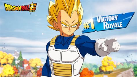 Victoria Con La Skin Vegeta Super Saiyajin Fortnite Youtube