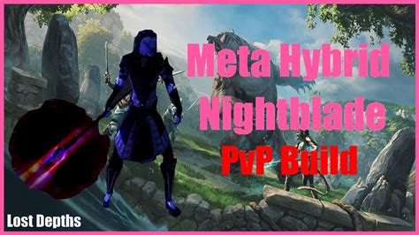 ESO PVP INSANE Damage Nightblade Build Tutorial Lost Depths YouTube