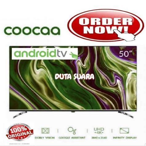 Jual Coocaa Led Tv 50 Inch 50S5G Android Smart Tv Uhd 4K Garansi Resmi