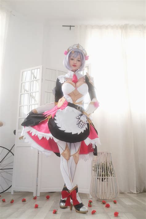 Hidori Rose Cosplay Noelle Genshin Impact Share Erotic Asian Girl Picture And Livestream