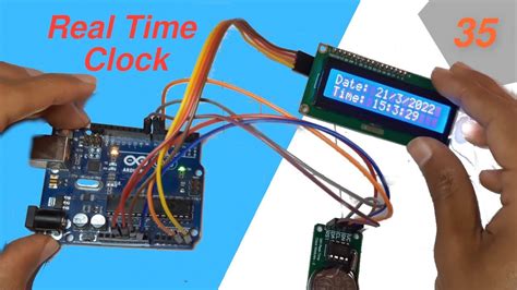 Arduino Tutorial Real Time Clock Using Ds Rtc Module Youtube