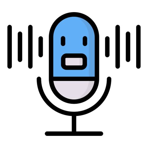 Ai Voice Generator Free Technology Icons