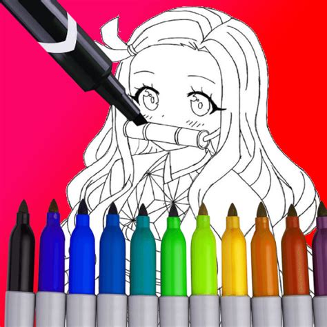 Nezuko Coloring Book Aplikasi Di Google Play