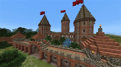 My small medieval town - Bricktown - Creative Mode - Minecraft: Java ...