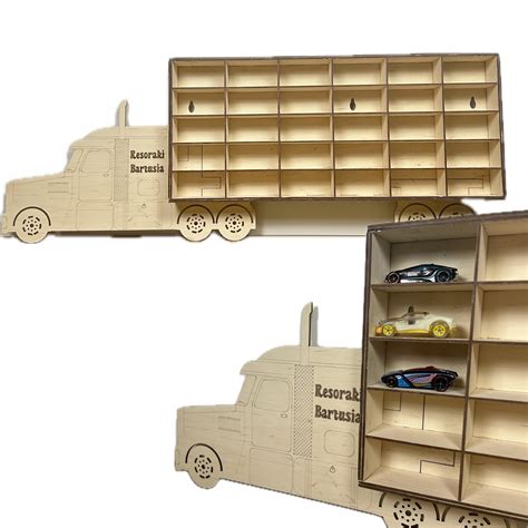 P Ka Na Autka Resoarki Hot Wheels Ci Ar Wka Drewno Personalizacja Imi Cena