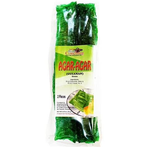 Aling Conching Agar Agar Gulaman Green Dried Seaweeds 20 G Sukli
