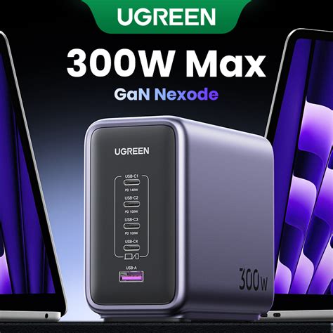 Jual Ugreen W Gan Charger Nexode Usb C Port Desktop Charging