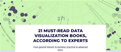 21 Must Read Data Visualization Books According To The Experts — Cool