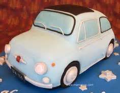 Cake Ideas Car Cake Fiat Cake