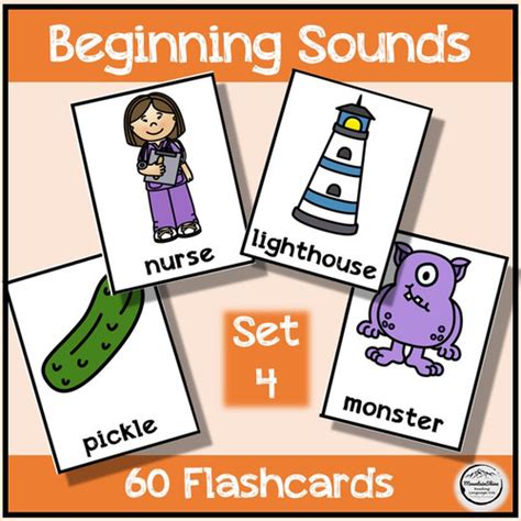 Beginning Sounds Flash Cards Set 2