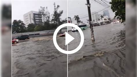 VIDEO Amanece Veracruz Boca del Río con fuerte lluvia Estas son las