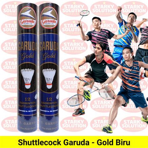 Jual Shuttlecock Bulutangkis Garuda Gold Biru Kock Kok Badminton