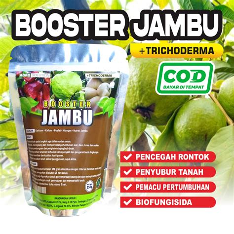 Jual Pupuk Booster Jambu 250gr Pupuk Trichoderma Organik Pelebat