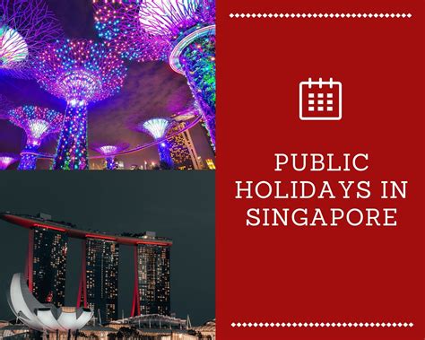Public Holidays in Singapore in [year]