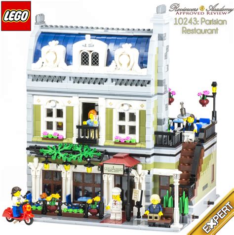 Lego Creator Parisian Restaurant Speed Build Video Set Gjbricks