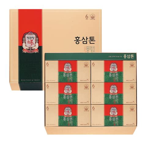 Nước Hồng Sâm Kgc Korean Red Ginseng Tonic Origin Hàn Quốc Nhân Sâm Vàng