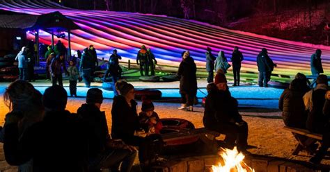 Northern Lights Tubing at Buck Hill | Explore Minnesota