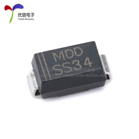 原装正品 Ss34 Smado 214ac 3a40v贴片肖特基二极管（10只）虎窝淘