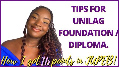 HOW I GOT 16 POINTS IN JUPEB TIPS FOR UNILAG FOUNDATION DIPLOMA