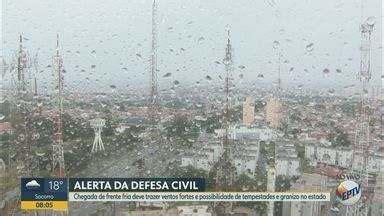 Bom Dia Cidade Campinas Piracicaba Defesa Civil Faz Alerta Para A